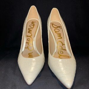 Sam Edelman Hazel Pumps - Ivory Size 6
